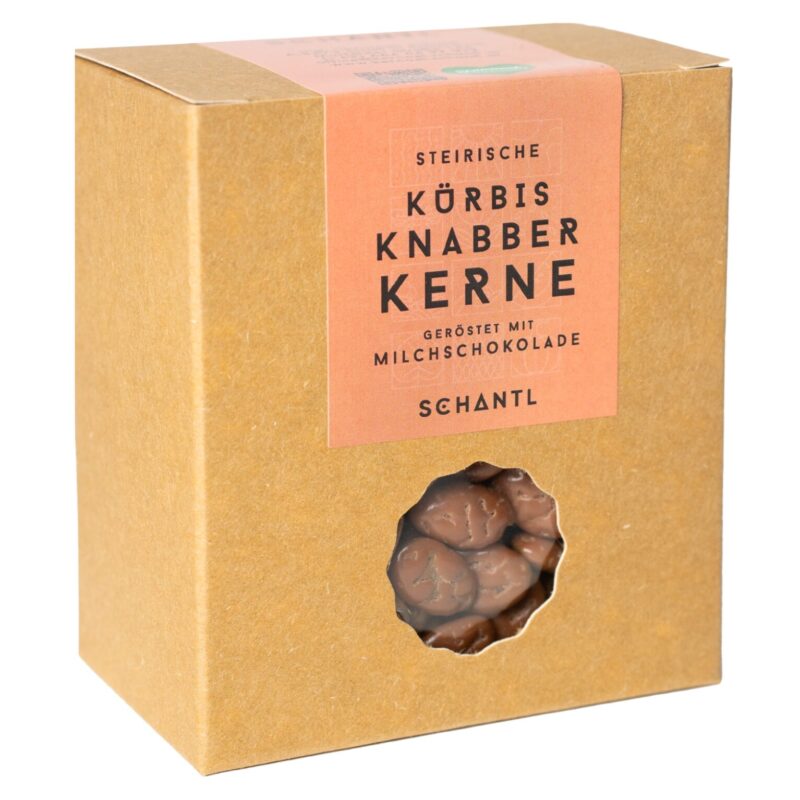 Styryjskie pestki dyni prażone & w mlecznej czekoladzie