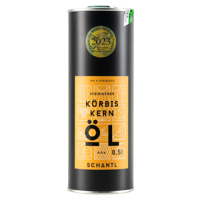 Styryjski olej z pestek dyni g.g.A - w puszce