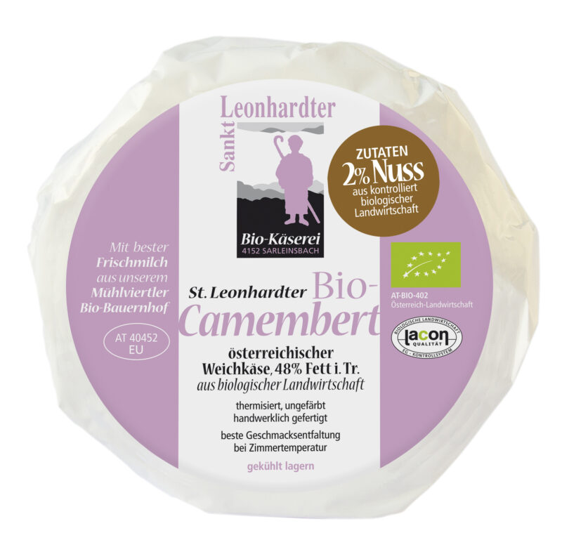 Bio Camembert Nuss