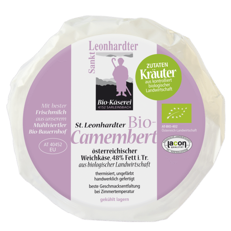 Bio Camembert  Kräuter