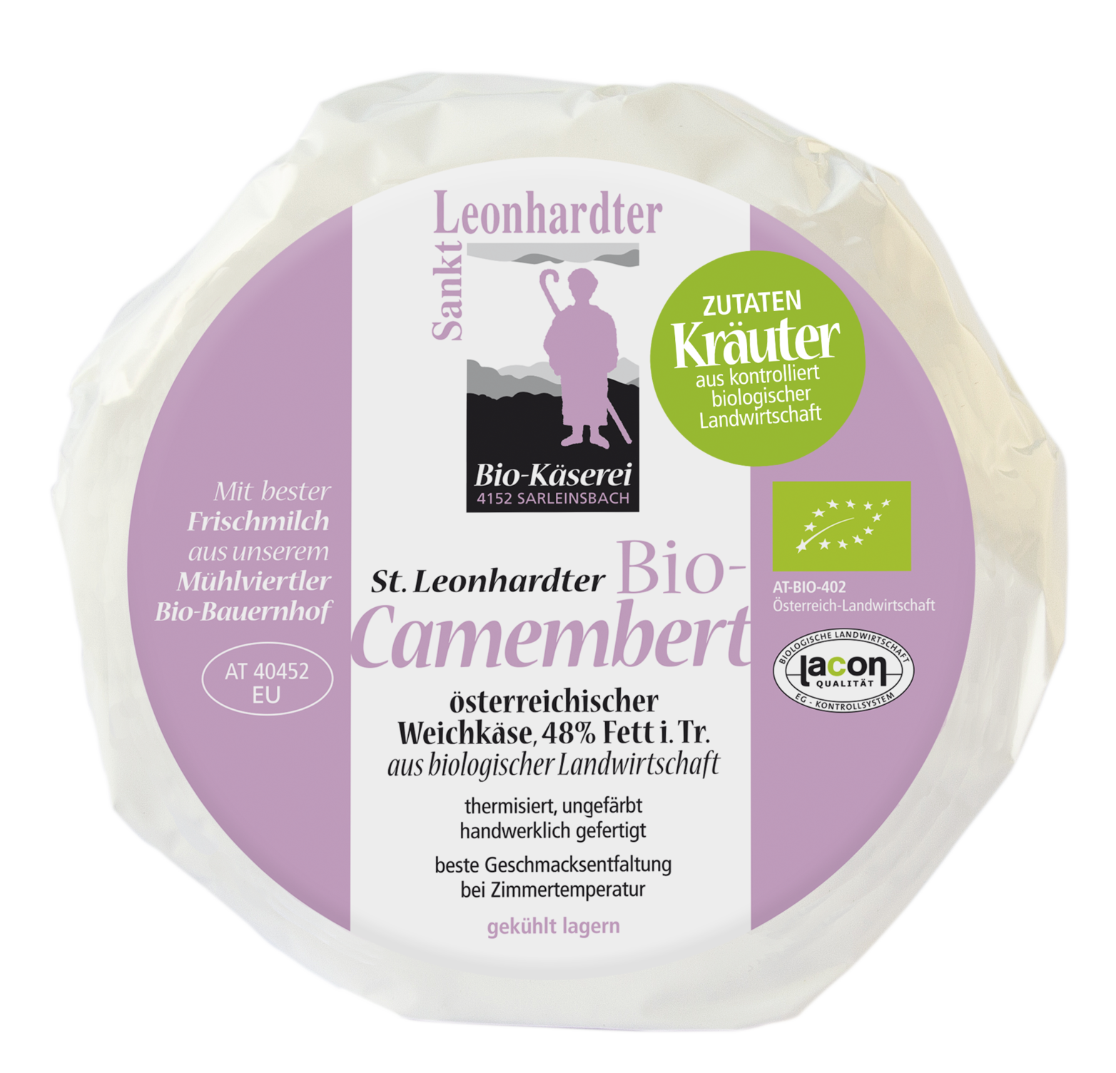 Bio Camembert  Kräuter